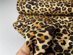 Twillvævet viscose - Light & Lush, luksus leo print