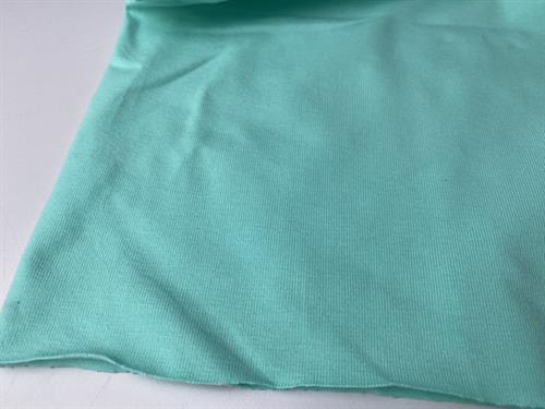 Bomuldsjersey - smuk pastel mint grøn