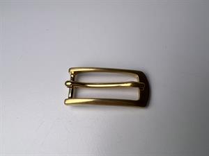Bæltespænde - guld look, 44 mm