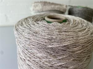 Japal hørgarn - kædespundet i light soft greige, hel cone