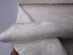 Vævet viscose - jacquard fabio offwhite