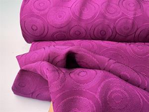 Vævet viscose - jacquard fabio cyclam