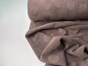 Strik / jersey - fabian dots brown