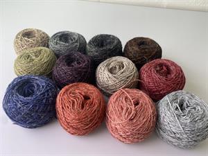 RAINBOW sweater - KIT til strik af skønne striber på pind 3,5