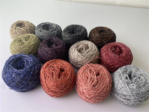 RAINBOW sweater - KIT til strik af skønne striber på pind 3,5