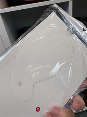 Silikone - usynlig bh, str B