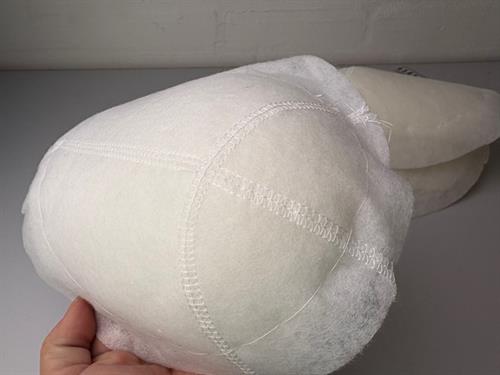 Skulderpude - hvid, til jakker og frakker