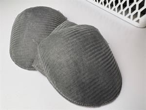 Skulderpude - grå, lille