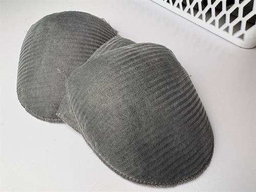 Skulderpude - grå, lille