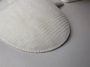 Skulderpude - hvid, lille