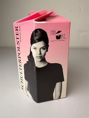 Skulderpude - sort, til raglanærme