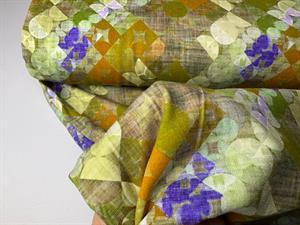 Viscosejersey - smukke grønne toner med et tvist