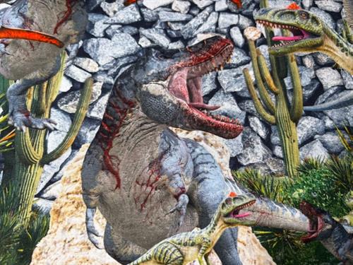 Bomuldsjersey - de sejeste dinoer