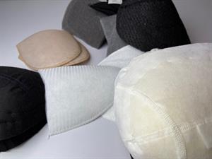 Assorterede skulderpuder - 10 sæt