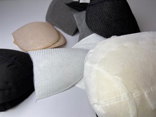 Assorterede skulderpuder - 10 sæt