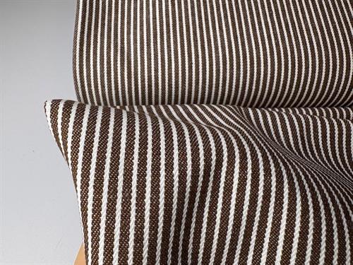 Mælkedrenge stribet denim - i brun, jubiii