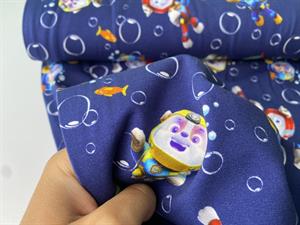 Bomuldsjersey - Paw Patrol og sæbebobler