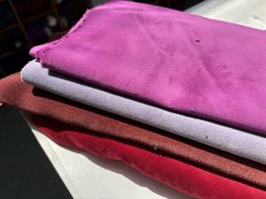 Fastvævet velour restepakke 