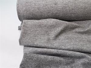 Bomuldsjersey - mid grey melange