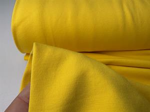 Bomuldsjersey - bright yellow