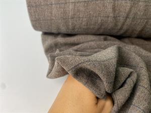 Buksestof - lækker chokomeleret med nålestriber