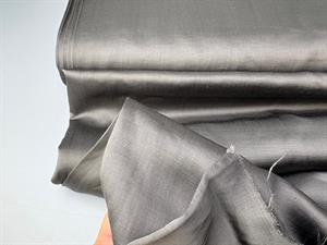 Fastvævet viscose - smuk antracit med lidt struktur