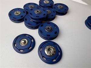 Tryklås - lækker trykknap til påsyning, marineblå og 30 mm