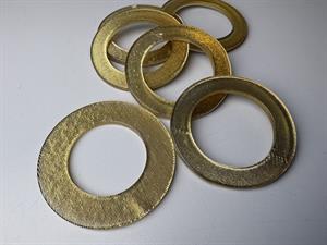 Spænde - rundt i guld look