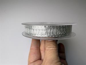 Bånd - grå,  hel rulle med 20 meter 