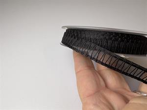 Bånd - sort, hel rulle med 20 meter 