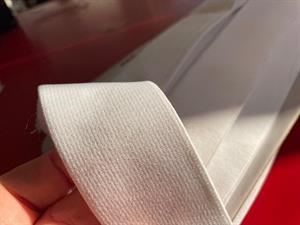 Blød elastik - velegnet til undertøj 4 cm, hvid