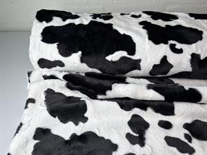 Fleece - sort/hvid koprint