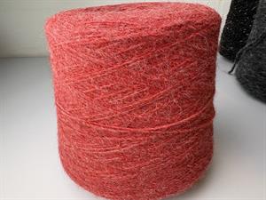 Garn uldmix - hel cone som foto, tomat