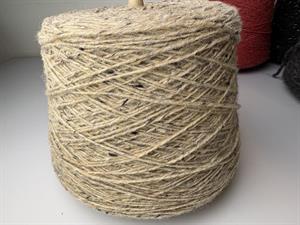Garn 100% uld - hel cone som foto, beige