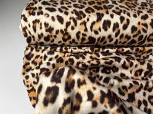 Viscosejersey - leopard print
