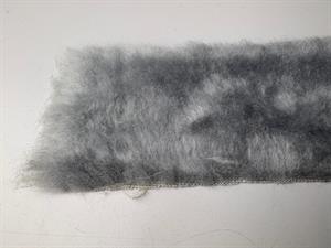 Fake fur - blød pels i musegrå