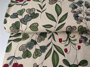 Deko canvas - yndige blomster og blade