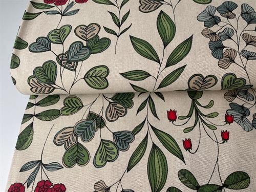 Deko canvas - yndige blomster og blade