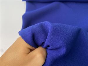 Fastvævet polyester - flot kongeblå