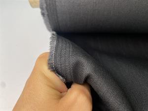Twillvævet denim med stræk - noir