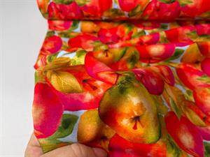 Bomuldsjersey - apple orchard