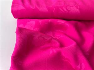 Fastvævet viscose - altea flowers bright fuchsia