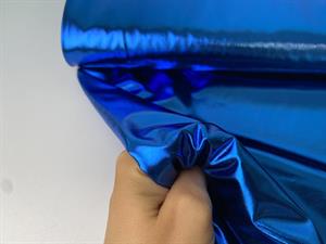Sport / danse stof - metallic intense blue