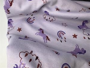 Minky isoli - blid lilla med små ponyer