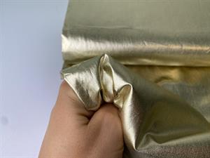 Fastvævet bomuld - gold metallic foil