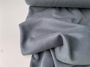 Piquestrikket jersey - deluxe i steel blue