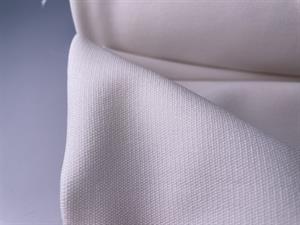 Luksus specieljersey - tung, fed og med meget stræk i offwhite