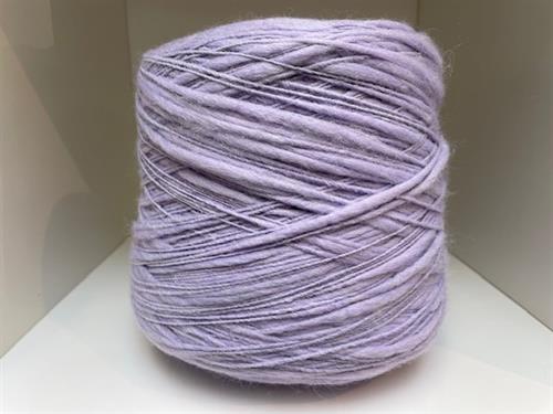 Flambe - blødt flamegarn i lavanda, ca. 1 kg