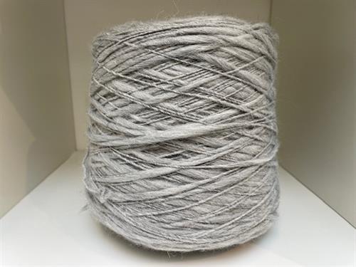 Flambe - blødt flamegarn i perla grey, ca. 1 kg