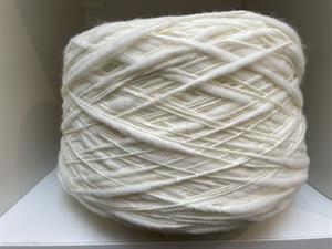 Flambe - blødt flamegarn i offwhite, ca. 1 kg